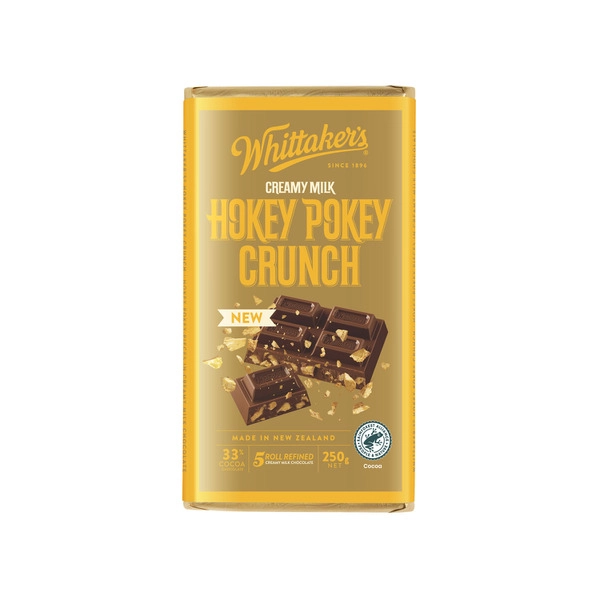 Whittaker's Block Chocolate Hokey Pokey 250g