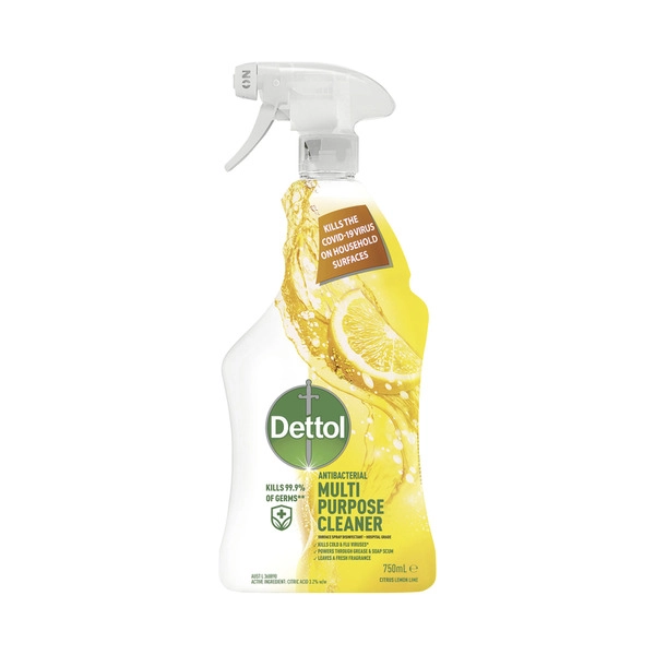 Dettol Disinfectant Citrus Multipurpose Surface Cleaning Spray 750mL