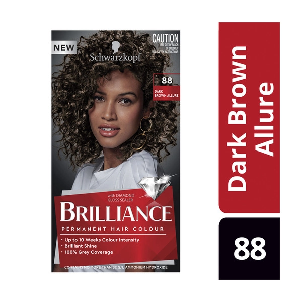 Schwarzkopf Brilliance 88 Dark Brown Allure 1 each