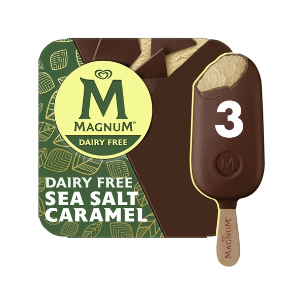 Magnum Ice Cream Dairy Free Sea Salt Caramel 3Pack 270mL