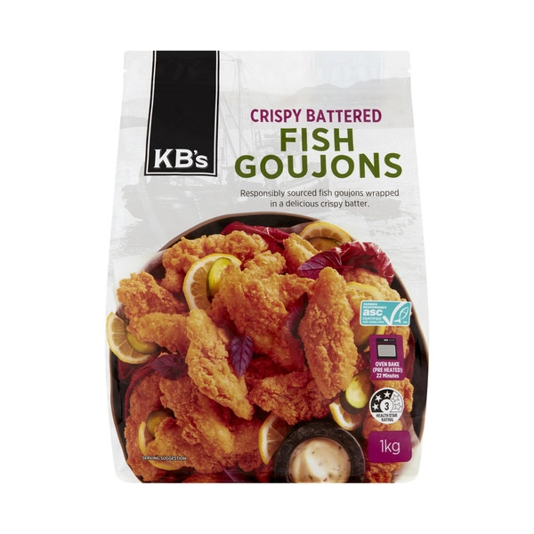 Kb's Fish Crispy Goujons 1kg