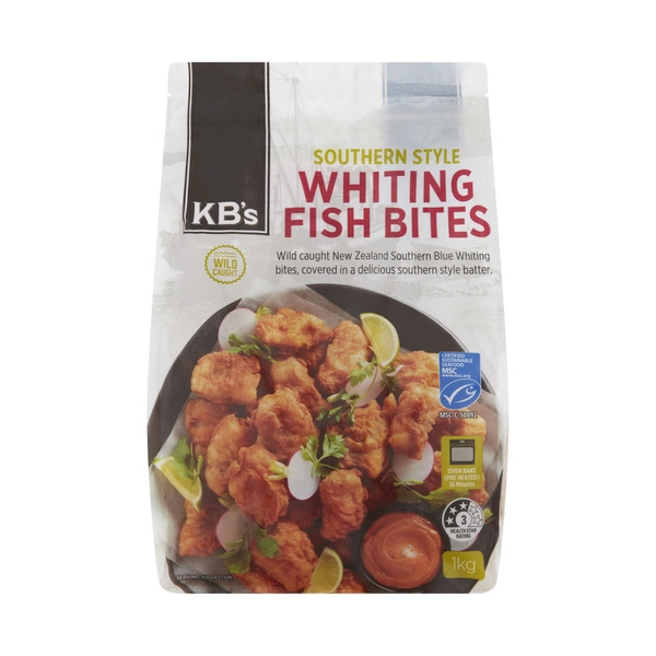 KB's Whiting Bites Southern Style Batter 1kg