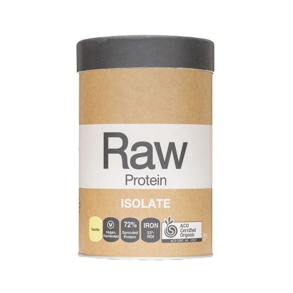 Amazonia Isolate Vanilla Raw Protein Powder 390g