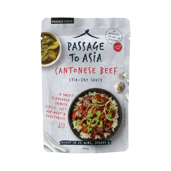 Passage To Asia Cantonese Beef Stir Fry Sauce 200g