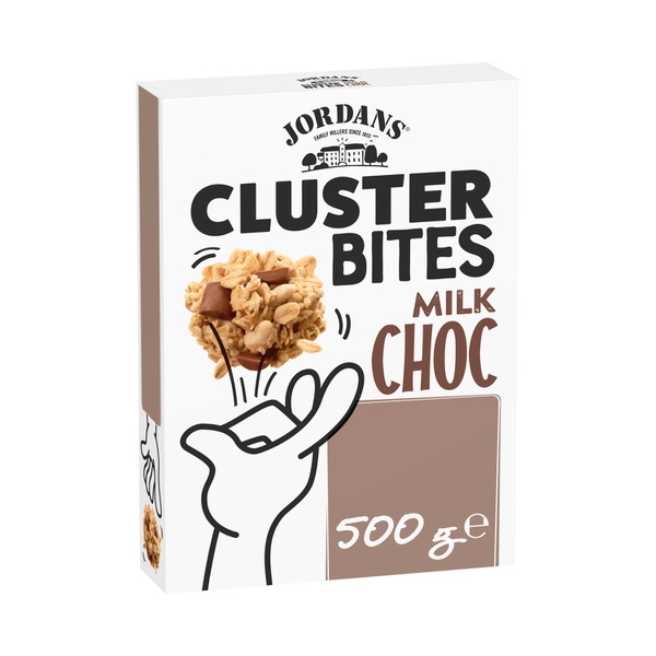 Jordans Teenage Cluster Bites Milk Chocolate 500g