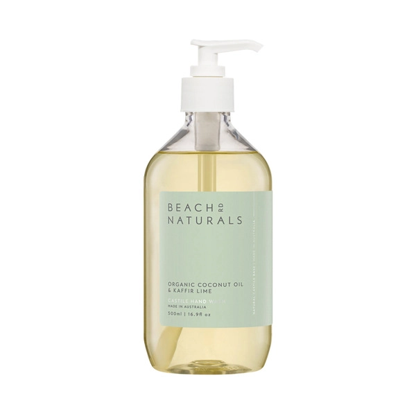 Beach Road Naturals Coconut & Kaffier Lime Castile Hand Wash 500mL