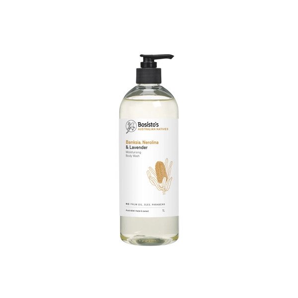 Bosistos Banksia Nerolina & Lavender Body Wash Pump 1L