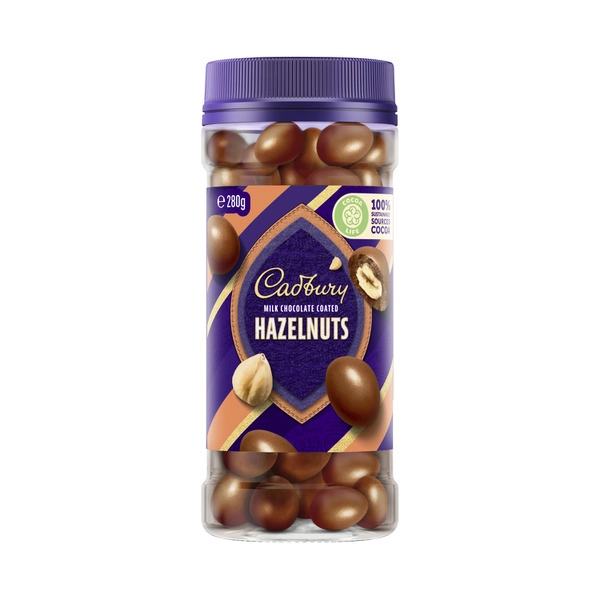 Cadbury Milk Chocolate Coated Hazelnut 280g