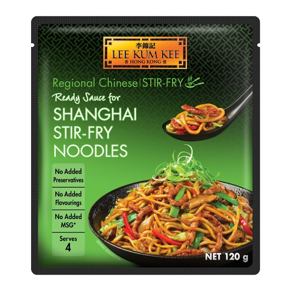 Lee Kum Kee Ready Sauce Shanghai Stir Fry Noodle 120g