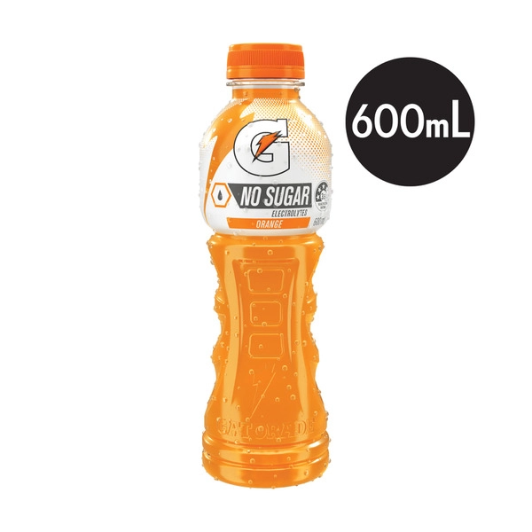 Gatorade No Sugar Orange 600mL