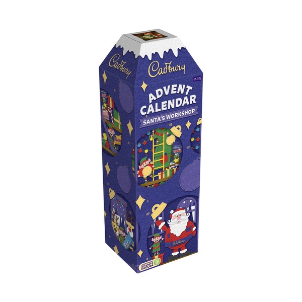 Cadbury Dairy Milk 3D Chocolate Christmas Advent Calendar 312g