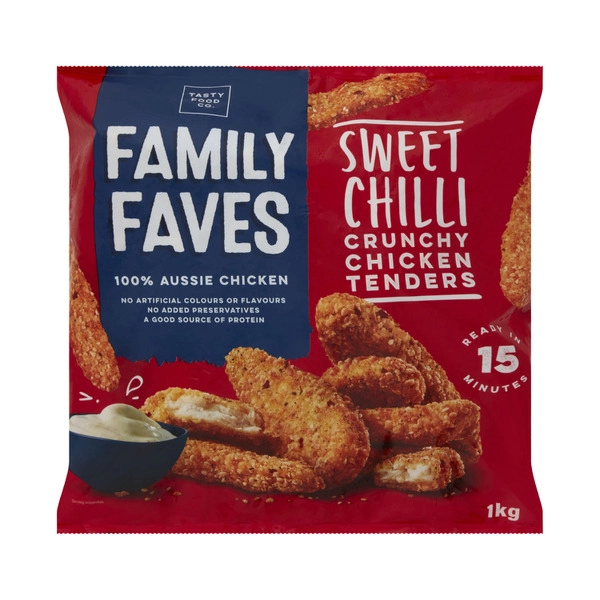 Family Fave's Sweet Chilli Chicken Tenders 1kg