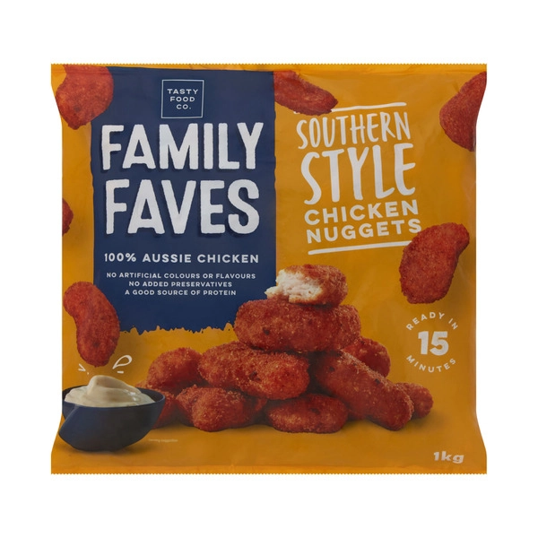 Family Fave's Southern Style Chicken Nuggets 1kg