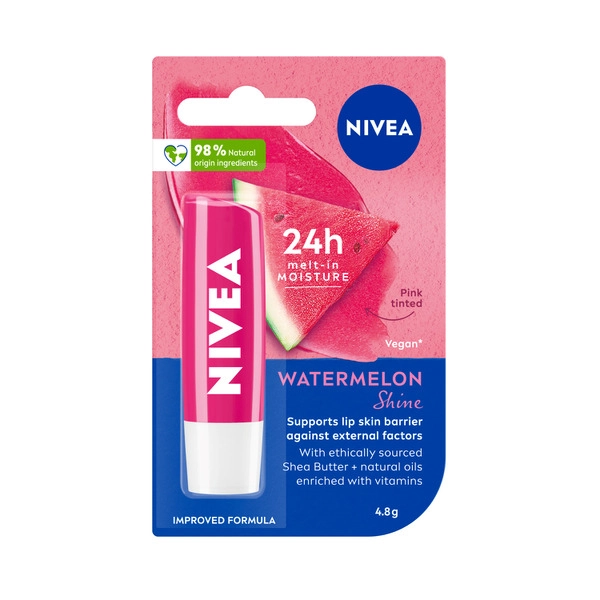 Nivea Lip Balm Watermelon Shine 4.8g