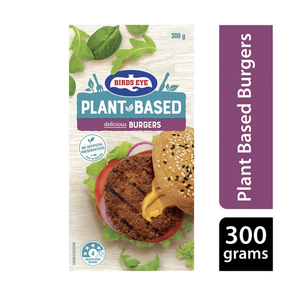 Birds Eye Plant Based Burgers 300g