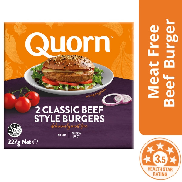 Quorn Classic Beef Style Burger 227g