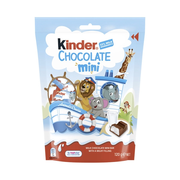 Kinder Chocolate Minis 20 Pack 120g