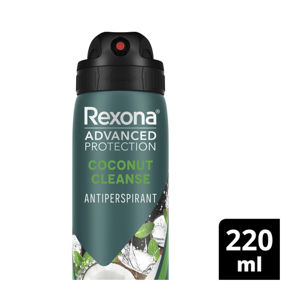 Rexona Men Aerosol REXONA MEN ANTIPERSPIRANT AEROSOL COCONUT 220ML 