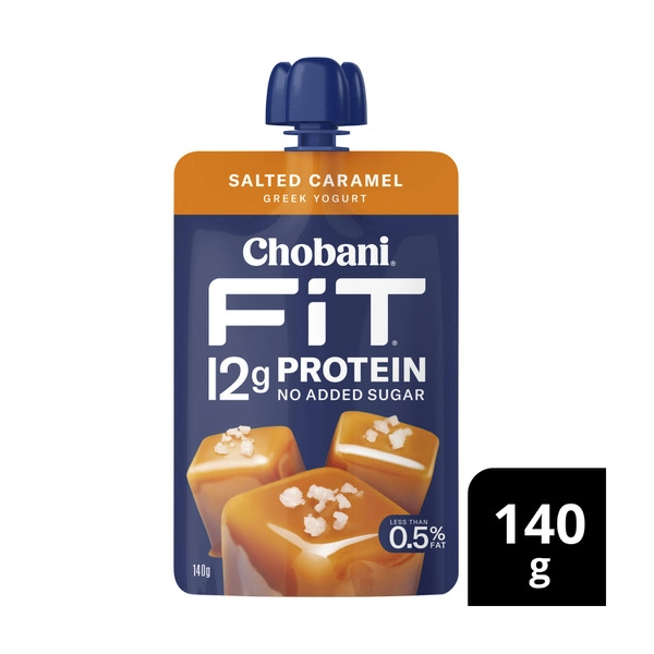 Chobani Fit Salted Caramel Yogurt Pouch 140g