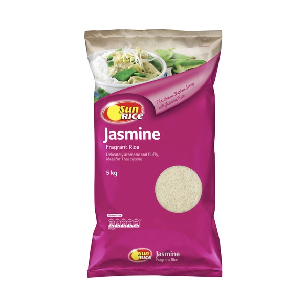 Sunrice Jasmine White Rice 5kg