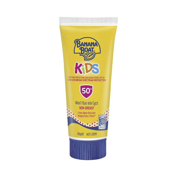 Banana Boat Kids Sunscreen Tube SPF 50+ 200mL