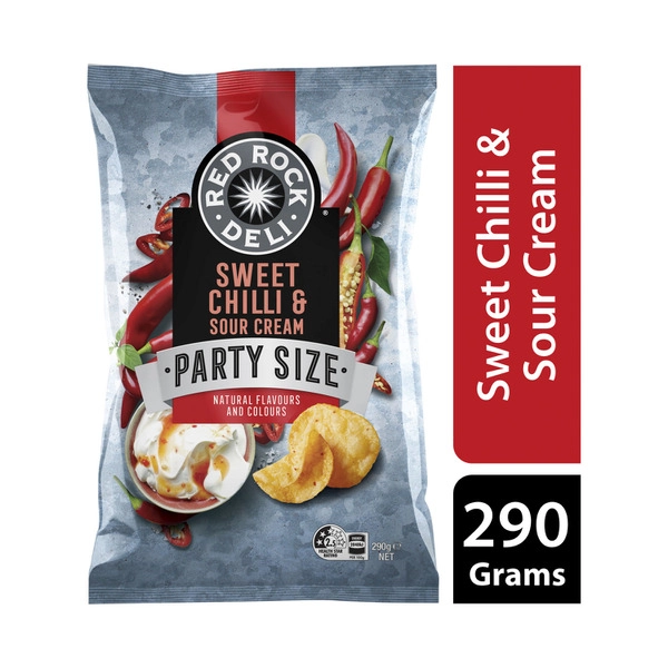 Red Rock Deli Sweet Chilli & Sour Cream Potato Chips 290g