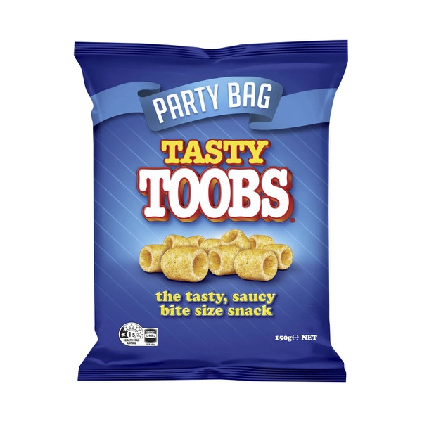 Toobs Party Bag Snacks 150g