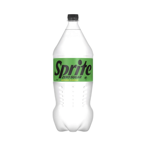 Sprite Zero Sugar Lemonade Soft Drink Bottle 2L