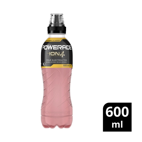 Powerade POWERADE SPORTS DRINK SIPPER CAP 600ML:STRAWBERRY LEMON:.:600 ML 