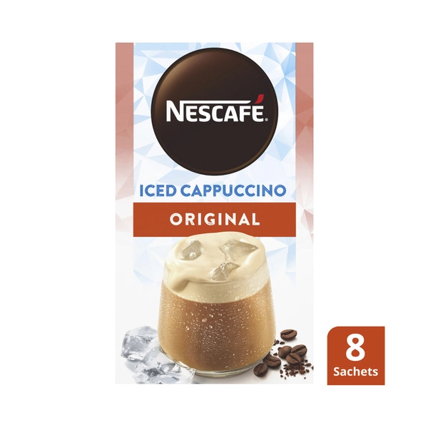 Nescafe Iced Cappuccino Coffee Sachets 8 pack