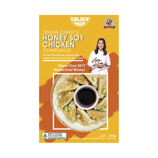 Golden Wok Diana Chan Honey Soy Chicken Dumplings 230g