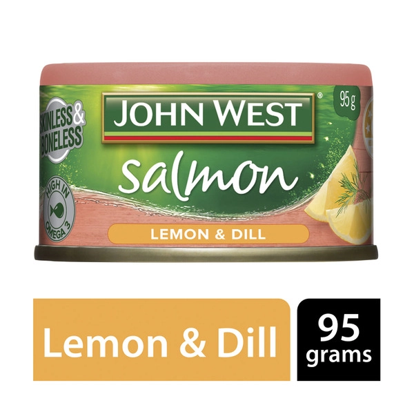 John West Salmon Tempters Lemon & Dill 95g