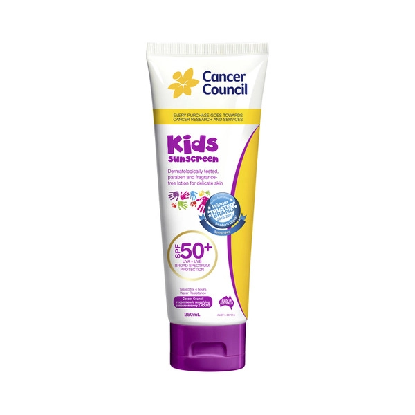 Cancer Council SPF 50+ Kids Sunscreen 250mL