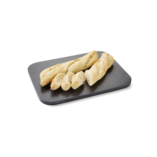 Coles Bakery Stone Baked Mini Rustic Baguette 2 pack