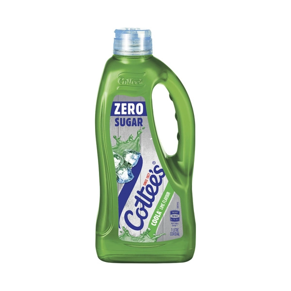 Cottees Zero Sugar COTTEES ZERO SUGAR CORDIAL:COOLA:.:1LITRE 