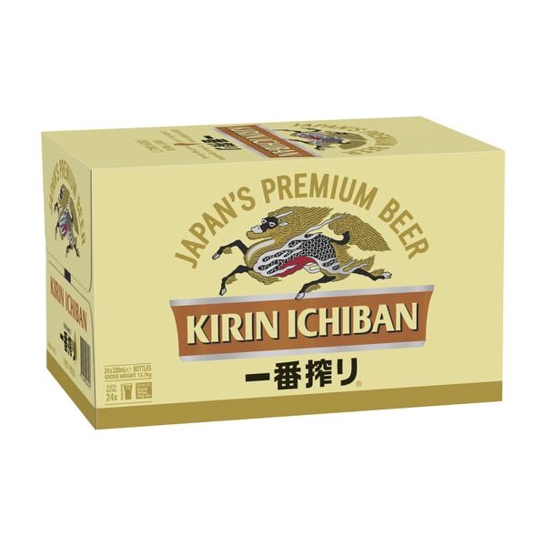 Kirin Kirin Ichiban Bottle 330mL : CTN24 