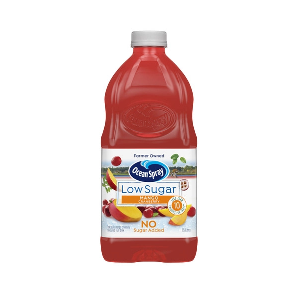 Ocean Spray Low Sugar Mango And Cranberry Juice 1.5L