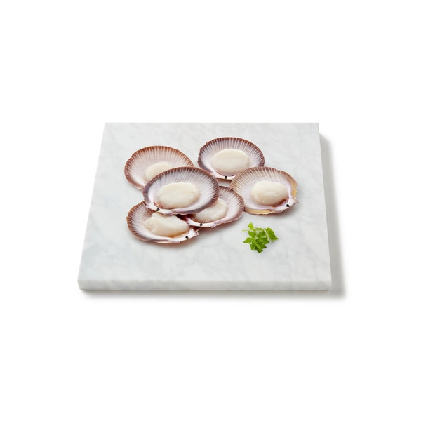 Coles Deli Thawed Half Shell Scallops Small-Medium 1 each