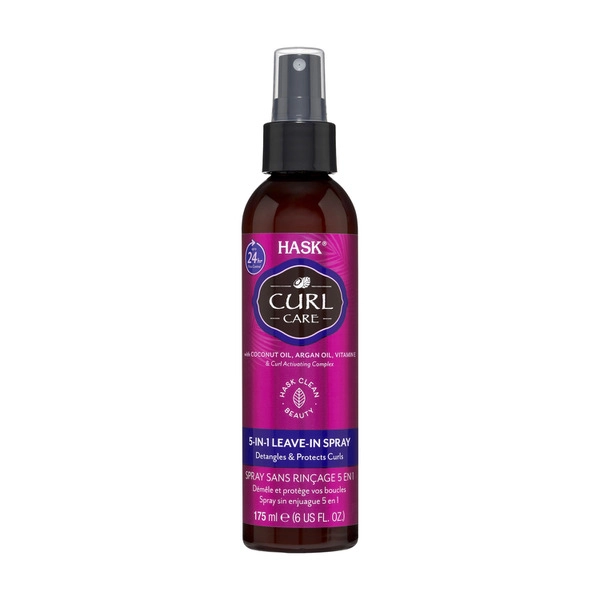 Hask 5 In 1 Leave-In Spray Curl Care 175mL