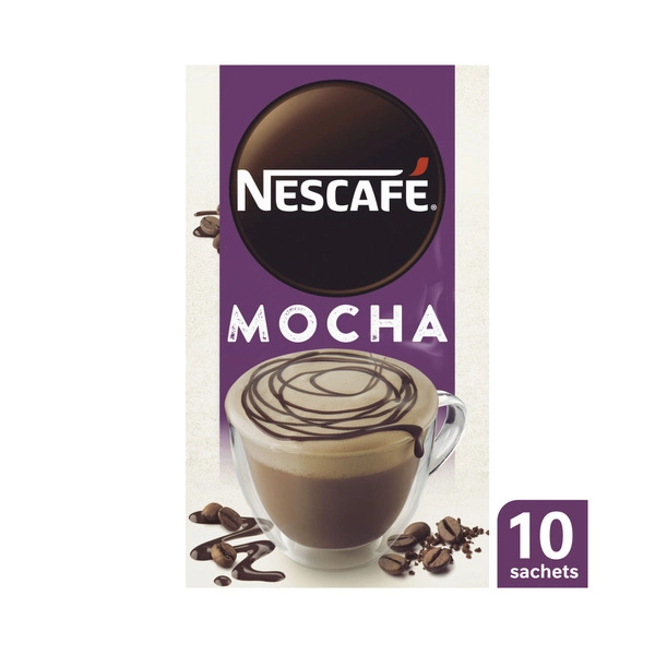 Nescafe Mocha Coffee Sachets 10 pack