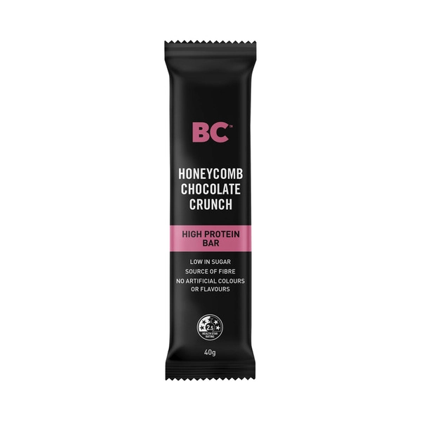 BC Snacks Honeycomb Chocolate Crunch High Protein Bar 40g