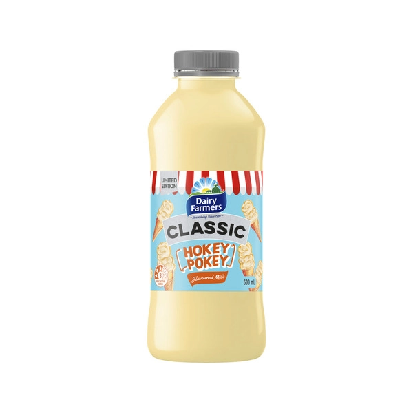 Dairy Farmers Classic Hokey Pokey Milk 500mL