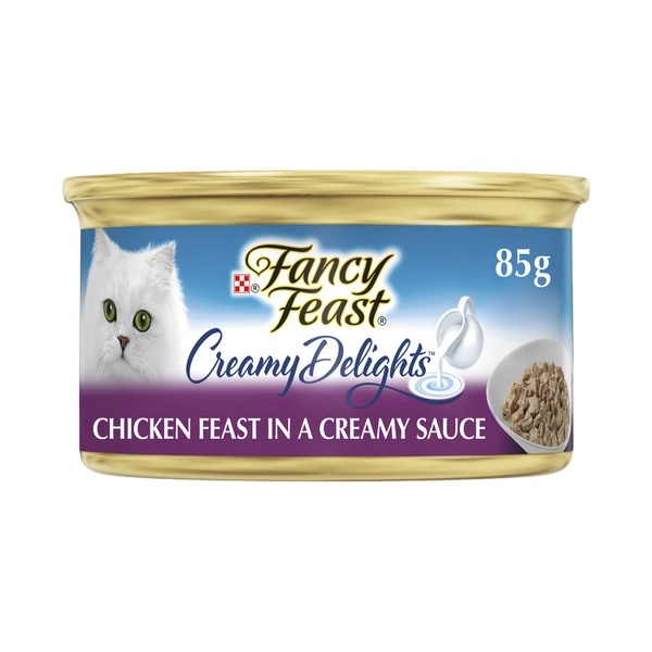 Fancy Feast Creamy Delights With Grilled Chicken Cat Food 85g