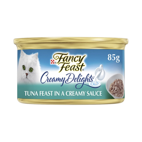 Fancy Feast Creamy Delights With Grilled Tuna Cat Food 85g