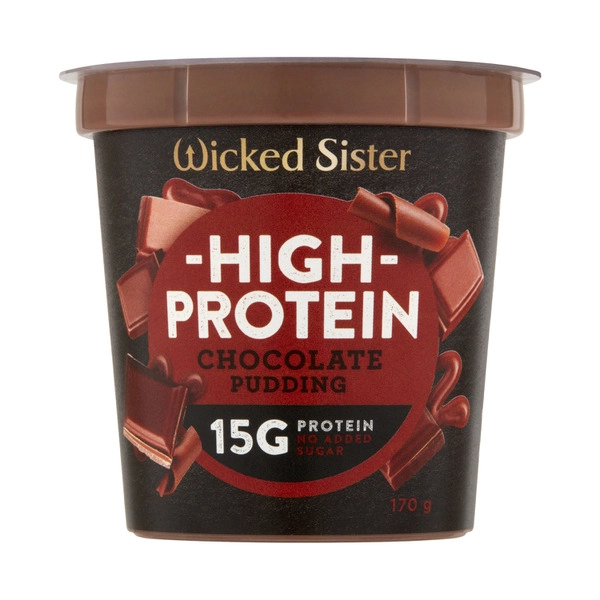 Wicked Sister High Protein Chocolate Pudding 170g