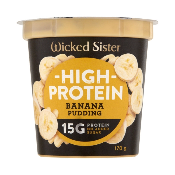 Wicked Sister High Protein Banana Pudding 170g