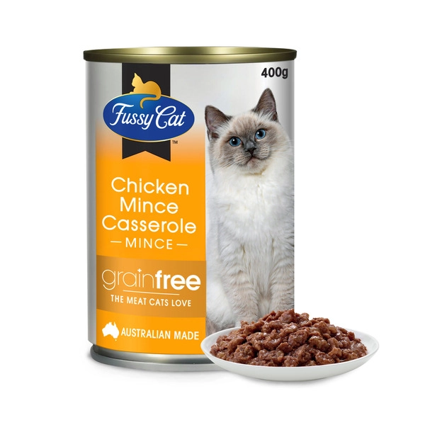 Fussy Cat Grainfree Chicken Mince Cat Food 400g