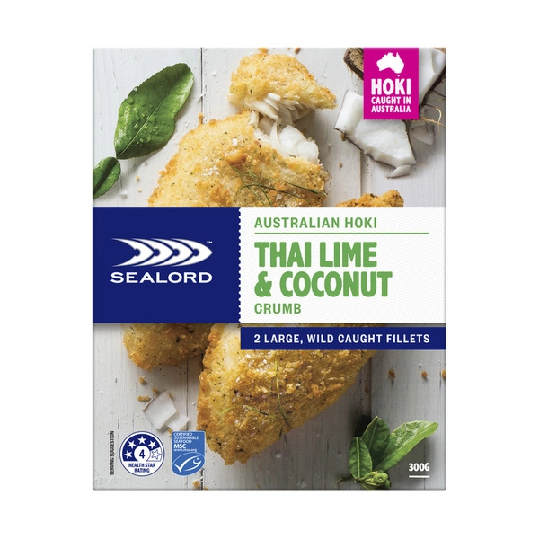 Sealord Lime & Coconut Hoki Fillet 300g