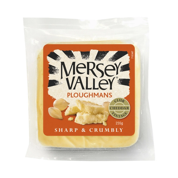 Mersey Valley Club Ploughman's Cheddar Cheese  235g