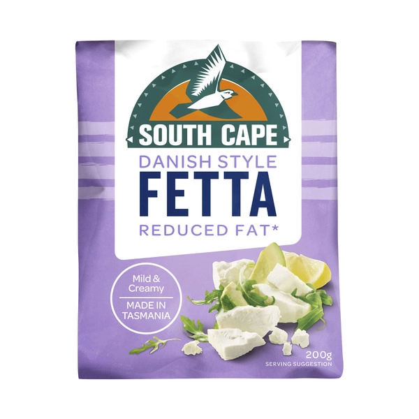 South Cape Danish Style Reduced Fat Fetta 200g